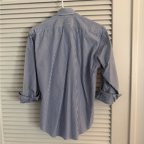 RALPH Ralph Lauren Women’s Navy & White Striped Shirt❗️ - Picture 7 of 10